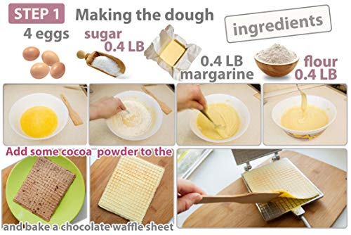 Waffle Maker rectangular shape