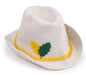 PetriStor Sauna Hat Tyrolean hat - Sauna Hat for Men - Wool Sauna Hat - Sauna Hat for Women - Bathhouse hat - Natural Felt Sauna Cap (White)