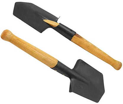 Shovel 1984 Steel Special Forces Shovel with Wood Handle