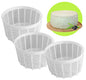 3 pcs Cheesemaking Kit  Strainer cheese Basic Cheese Mold 1.15 liters