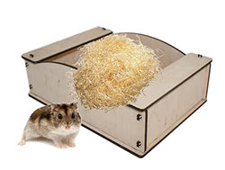 Hamster Bathroom, pet Hamster Bathroom Bath Sand Room Sauna Toilet Dwarf Chinchilla Sand Bath House