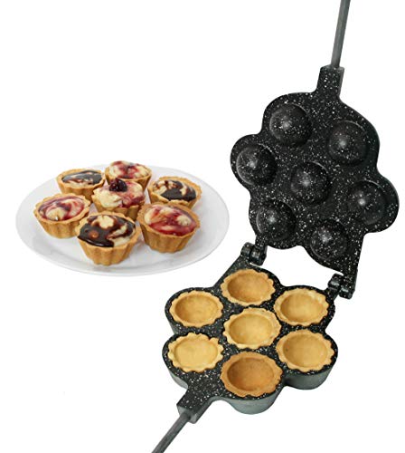 Cupcake maker Mini Muffins Open Pies Non-stick coating granite stone