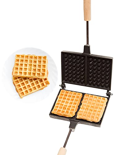 Belgian Viennese Waffle Maker Cookie Non-stick Cookies Pastry