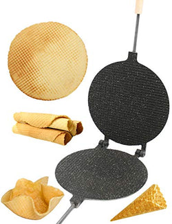 Waffle Maker round form non-stick coating granite stone Cookies Pastry