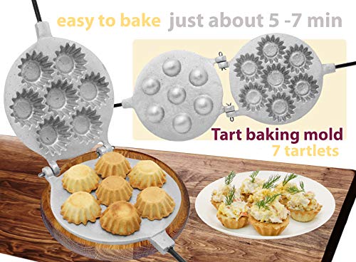 Cupcake maker Cake Mini Muffins Open Pies round form Baking basket