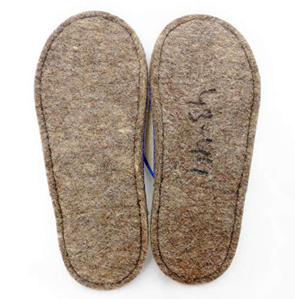 Sauna Banya Slippers for Men Bath House King Wool Felt