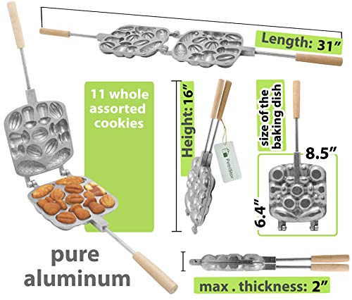 11 Cookie Assorted cookies without filling Aluminum Marker Cookies